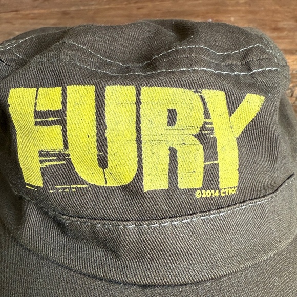Fury Movie Army Hat Baseball Cap 2014 Movie Promo hat, Brad Pitt - Picture 4 of 8